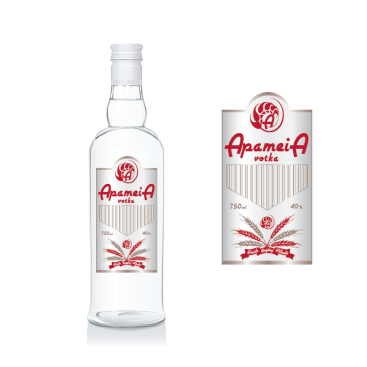 şişe etiketi tasarımı yarışmasına tasarımcı EdaErgin tarafından sunulan  tasarım 