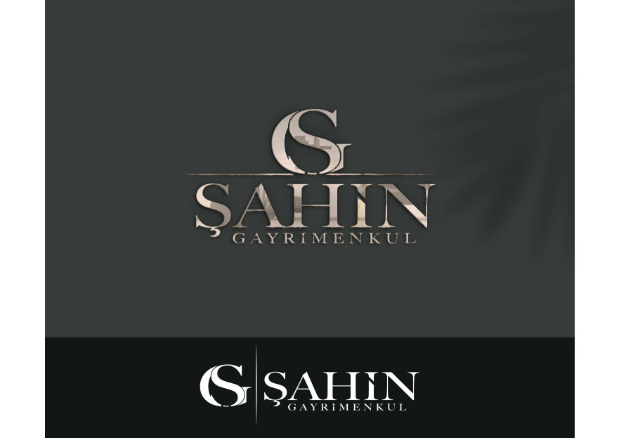 Şahin Gayrimenkul Logo + Kurumsal Kimlik yarışmasına tasarımcı kuzfe35 tarafından sunulan  tasarım 
