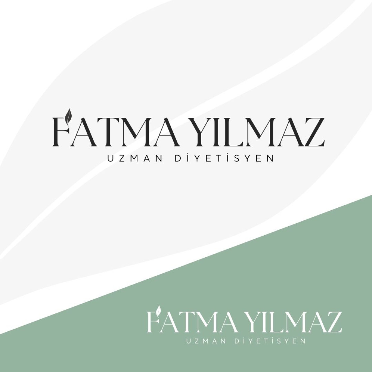 Tasarlayan logotasarımı-Uzman Diyetisyen Fatma Yılmaz