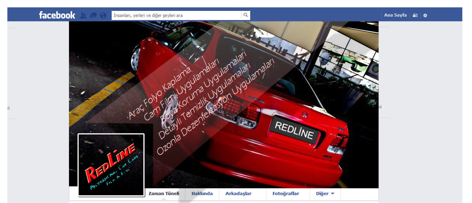 Tasarlayan ekrem-Redline Professional Car Care 