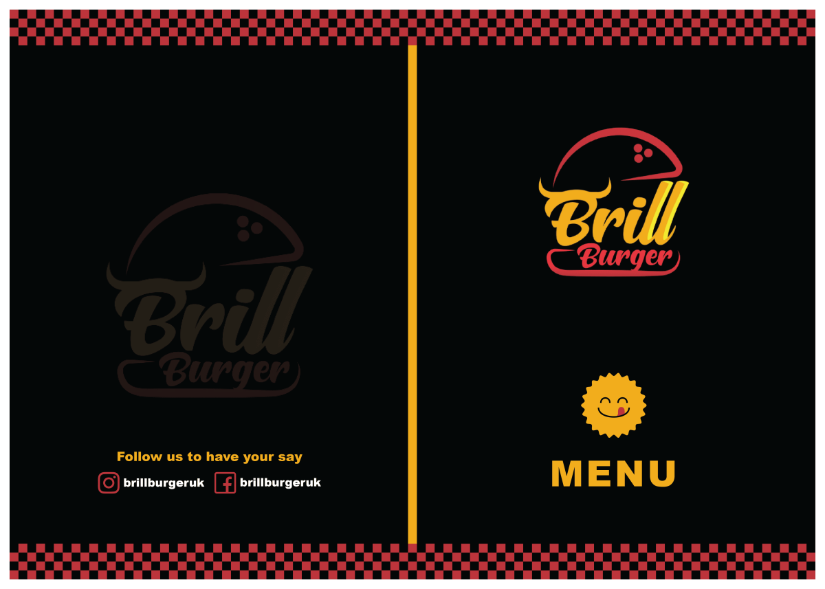 Tasarlayan Bbusra21-Burger Restoran Menu Tasarimi 