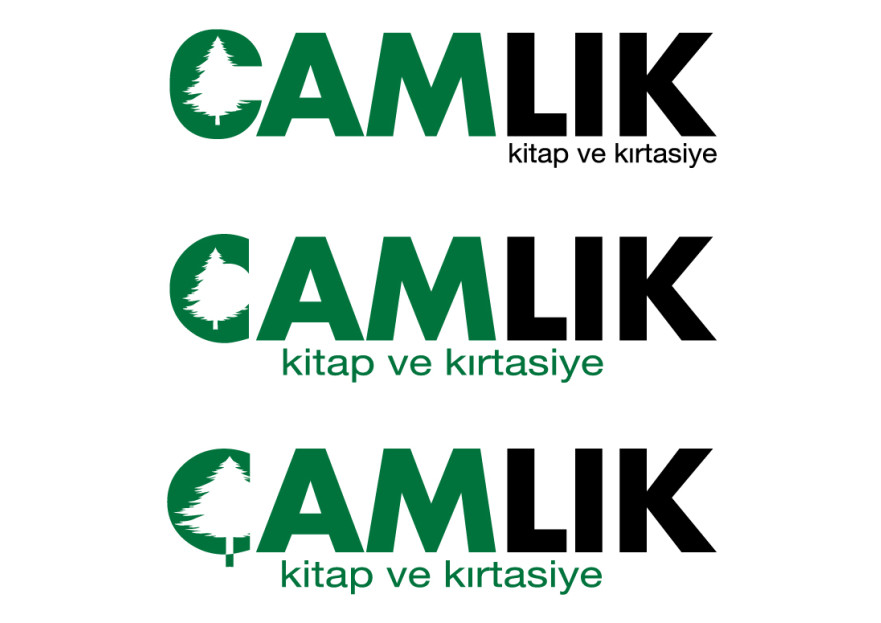 ÇAMLIK KİTAP-KIRTASİYE İÇİN LOGO TASARIM yarışmasına tasarımcı rba tarafından sunulan  tasarım 