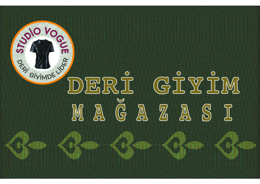 DERİ MAMÜLLERİ MAĞAZASI İÇİN LOGO  yarışmasına tasarımcı Ali_Tasdelen tarafından sunulan  tasarım 