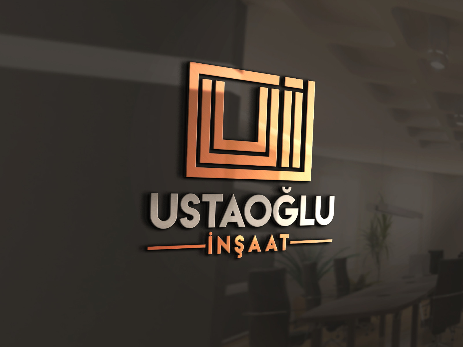 Tasarlayan sarentdp-ustaoğlu inşaat firmamımıza logo tasarım