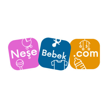NeşeBebek.com Logo Tasarımı 355x100 px yarışmasına tasarımcı TnrTrk tarafından sunulan  tasarım