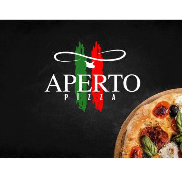 APERTO PİZZA LOGOSUNU ARIYOR yarışmasına tasarımcı Chiwely tarafından sunulan  tasarım 