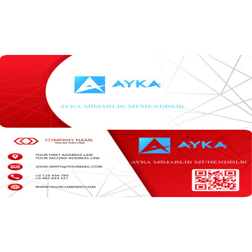 Kartvizit tasarımı yarışmasına tasarımcı huseyin_10 tarafından sunulan  tasarım 