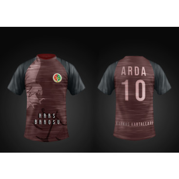 KARS BAROSU FUTBOL TAKIMI FORMA TASARIMI yarışmasına tasarımcı ardakmslr tarafından sunulan  tasarım 
