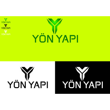 YÖN YAPI İNŞAAT ŞİRKETİMİZ LOGO TASARIMI yarışmasına tasarımcı fatih Bnc tarafından sunulan  tasarım 