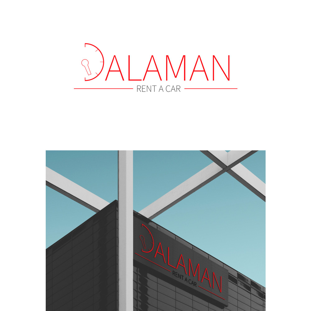 Dalaman Rent A Car için Logo Tasarımı yarışmasına basaky tarafından girilen tasarım