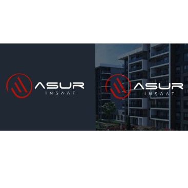 ASUR İNŞAAT İÇİN LOGO TASARIM yarışmasına tasarımcı kuzfe35 tarafından sunulan  tasarım 