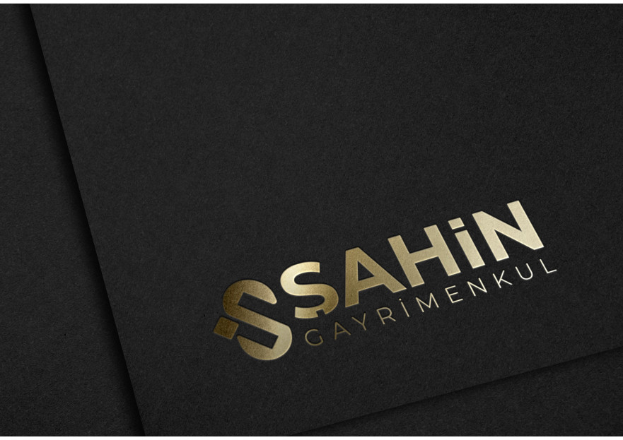 Şahin Gayrimenkul Logo + Kurumsal Kimlik yarışmasına tasarımcı pinkselldesign tarafından sunulan  tasarım 