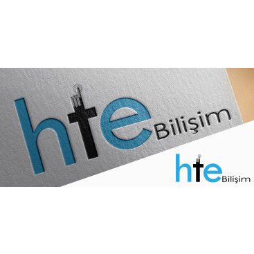 HTE BİLİŞİM A.Ş. LOGOSU yarışmasına tasarımcı bahattin_gurel tarafından sunulan  tasarım 