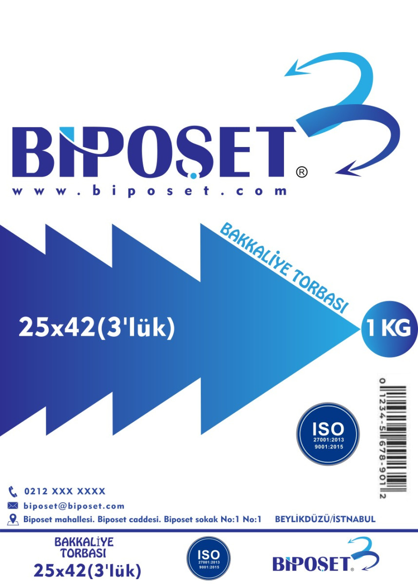 Tasarlayan MuhammedTalha-BAKKALİYE TORBASI  DIŞ AMBALAJ TASARIMI