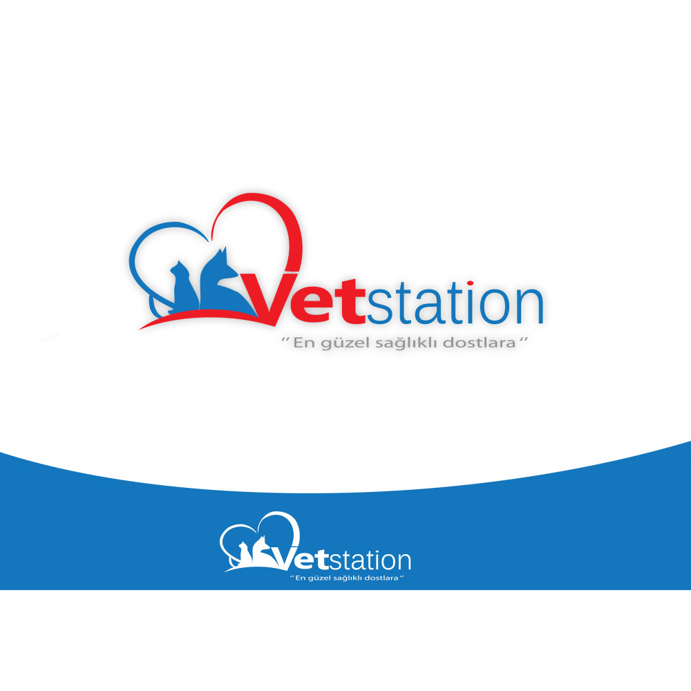 VET STATION VETERİNER KLİNİĞİ   LOGO  yarışmasına dream_design tarafından girilen tasarım