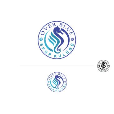 Spor kulübü logosu yarışmasına tasarımcı grafikodam tarafından sunulan  tasarım 