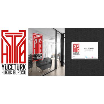 avukatlık ofisine logo ve kart tasarlama yarışmasına tasarımcı zysrc  tarafından sunulan  tasarım 