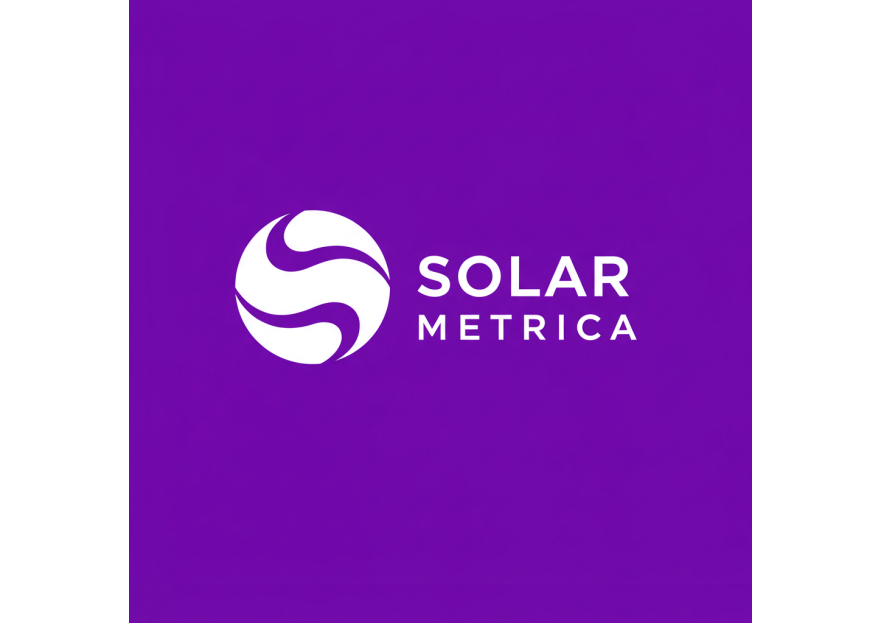 solarmetrica.com İçin Yenilikçi Logo yarışmasına tasarımcı Freelancetasarim tarafından sunulan  tasarım 