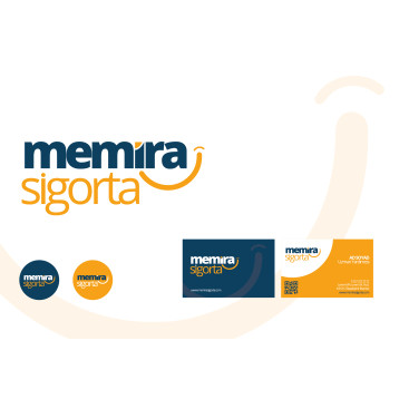 Memira Sigorta Kurumsal Kimlik Çalışması yarışmasına tasarımcı hulumet tarafından sunulan  tasarım 