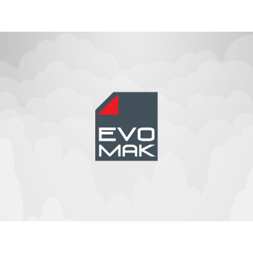 Evomak Logo tasarımı yarışmasına tasarımcı Rapsodi tarafından sunulan  tasarım 