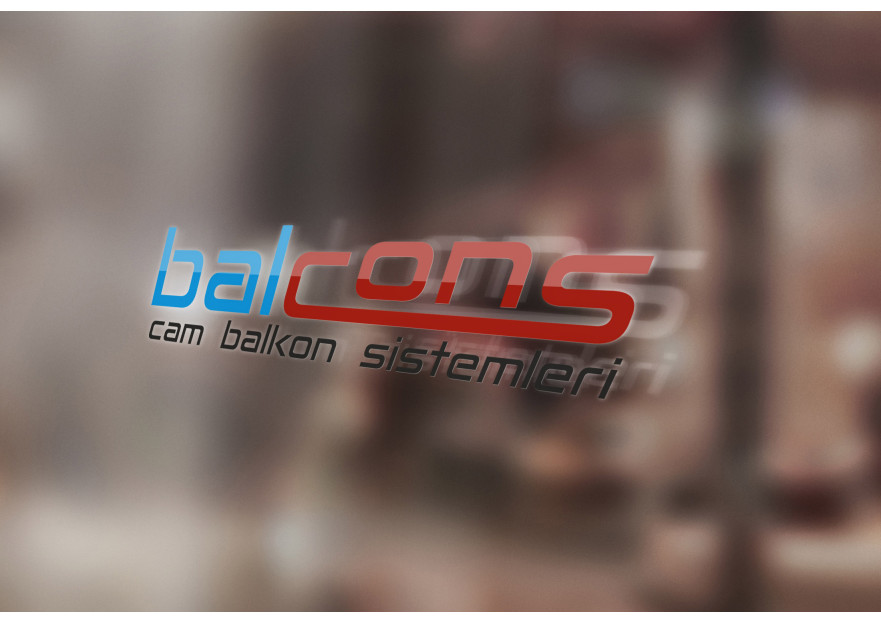 Türkiyenin cam balkon logosu yarışmasına tasarımcı crown tarafından sunulan  tasarım 