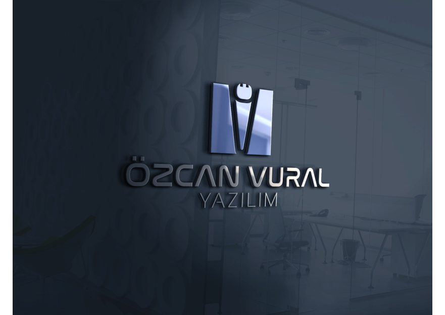 Özcan VURAL YAZILIM Yeni Logo Çalışması yarışmasına tasarımcı SEDA DURA tarafından sunulan  tasarım 