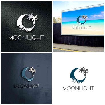Ayışığı (Moonlight) logosunu arıyor yarışmasına tasarımcı duranakdogan tarafından sunulan  tasarım 