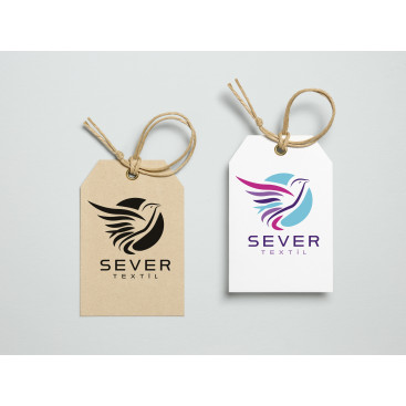 Tekstil firma logosu yarışmasına tasarımcı Halitcreative. tarafından sunulan  tasarım 