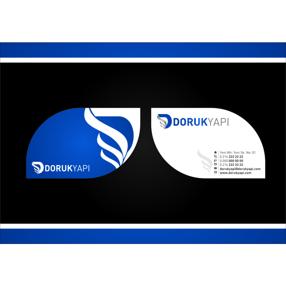 Doruk Yapı Aş. Logo, kartvizit tasarımı yarışmasına cihatsarp tarafından girilen tasarım