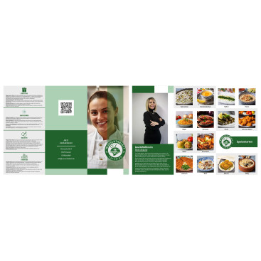 Wunschtablett Broşür yarışmasına tasarımcı Bbusra21 tarafından sunulan  tasarım 