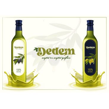 dedem zeytin ve zeytinyağlari için logo yarışmasına tasarımcı tlgcnr tarafından sunulan  tasarım 