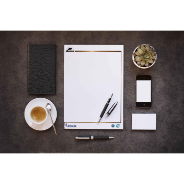 Delfin Vinç Kurumsal Kimlik Tasarımı  yarışmasına tasarımcı yasemin esen tarafından sunulan  tasarım 