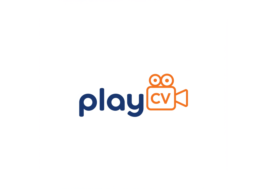 Videolu CV platformu için logo tasarımı yarışmasına tasarımcı Freelancetasarim tarafından sunulan  tasarım 