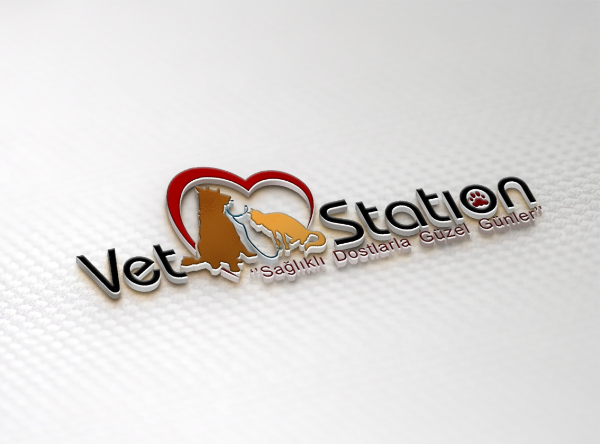 Tasarlayan grafikseli-VET STATION VETERİNER KLİNİĞİ   LOGO 