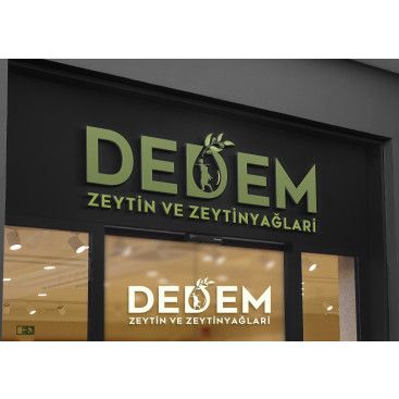 dedem zeytin ve zeytinyağlari için logo yarışmasına tasarımcı grfkismail tarafından sunulan  tasarım 