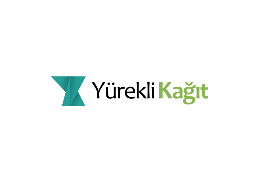 Yürekli Kağıt Yeni Logosunu Arıyor. yarışmasına tasarımcı One tarafından sunulan  tasarım 