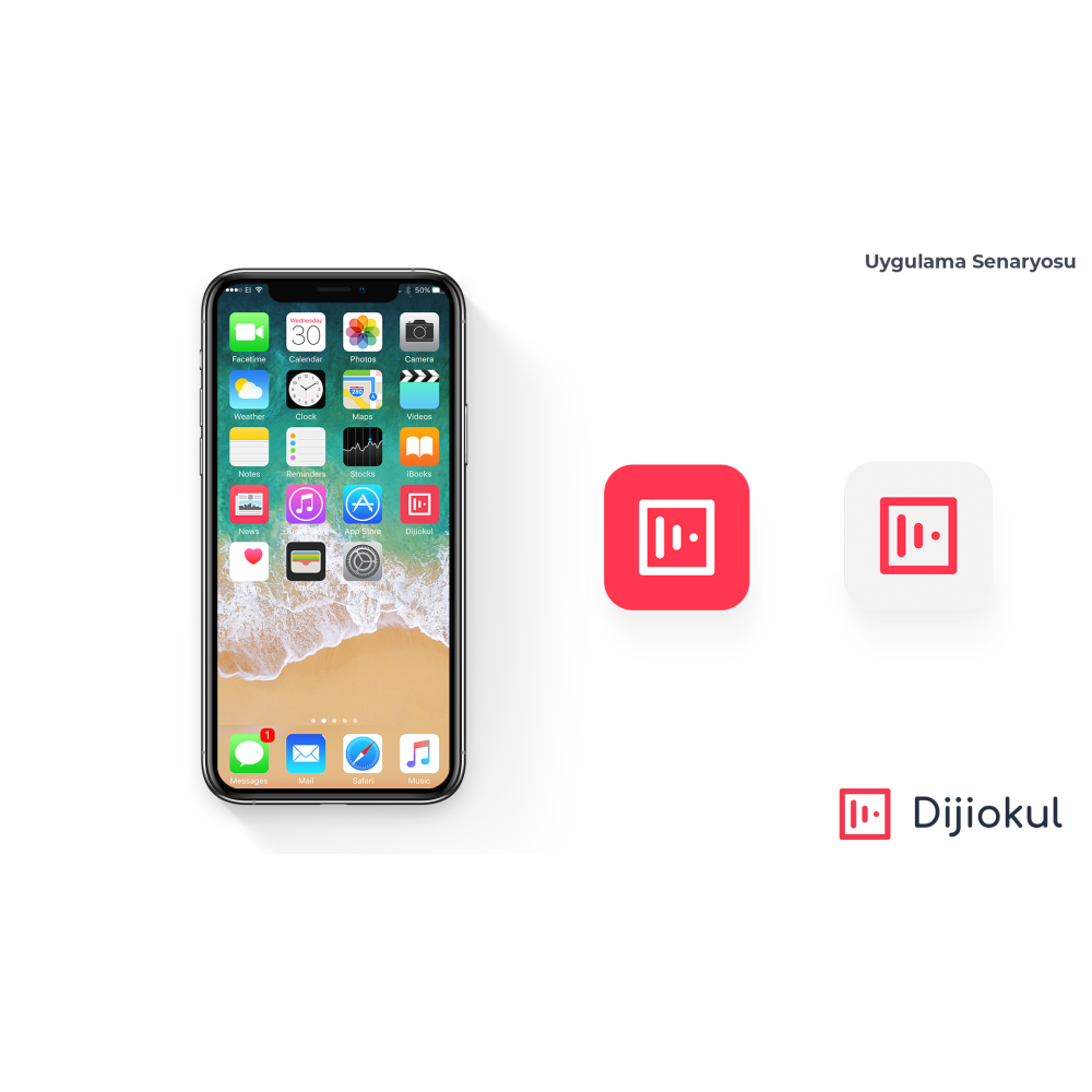 Web projemiz için yenilikçi bir logo yarışmasına Odesign tarafından girilen tasarım