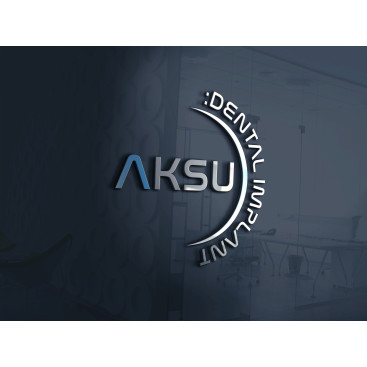 Aksu Dental İmplant Yeni Logosunu Arıyor yarışmasına tasarımcı SuleDesigner tarafından sunulan  tasarım 