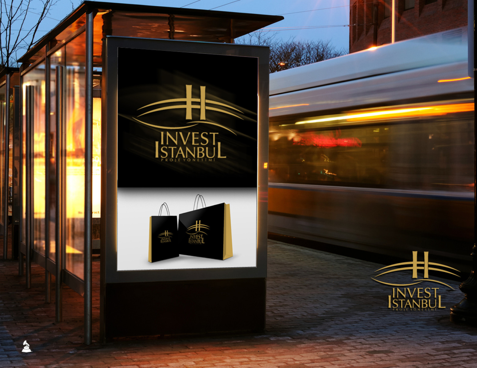 Tasarlayan grfkismail-Invest Istanbul LOGO ve KURUMSAL KİMLİK