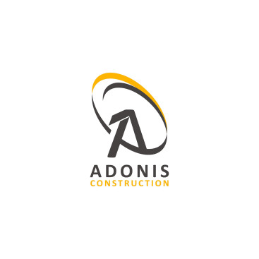 Adonis Construction Logo Tasarımı yarışmasına tasarımcı TAMGAMAN tarafından sunulan  tasarım 