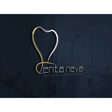 Diş kliniği için logo tasarımı yarışmasına tasarımcı kuzfe35 tarafından sunulan  tasarım 