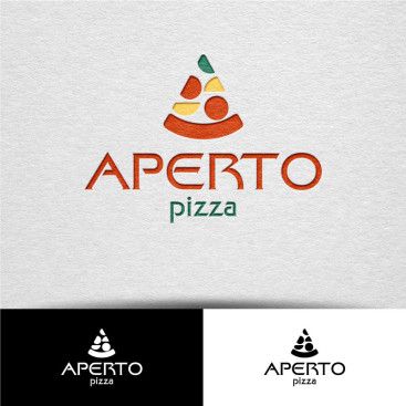 APERTO PİZZA LOGOSUNU ARIYOR yarışmasına tasarımcı Gökko0 tarafından sunulan  tasarım 