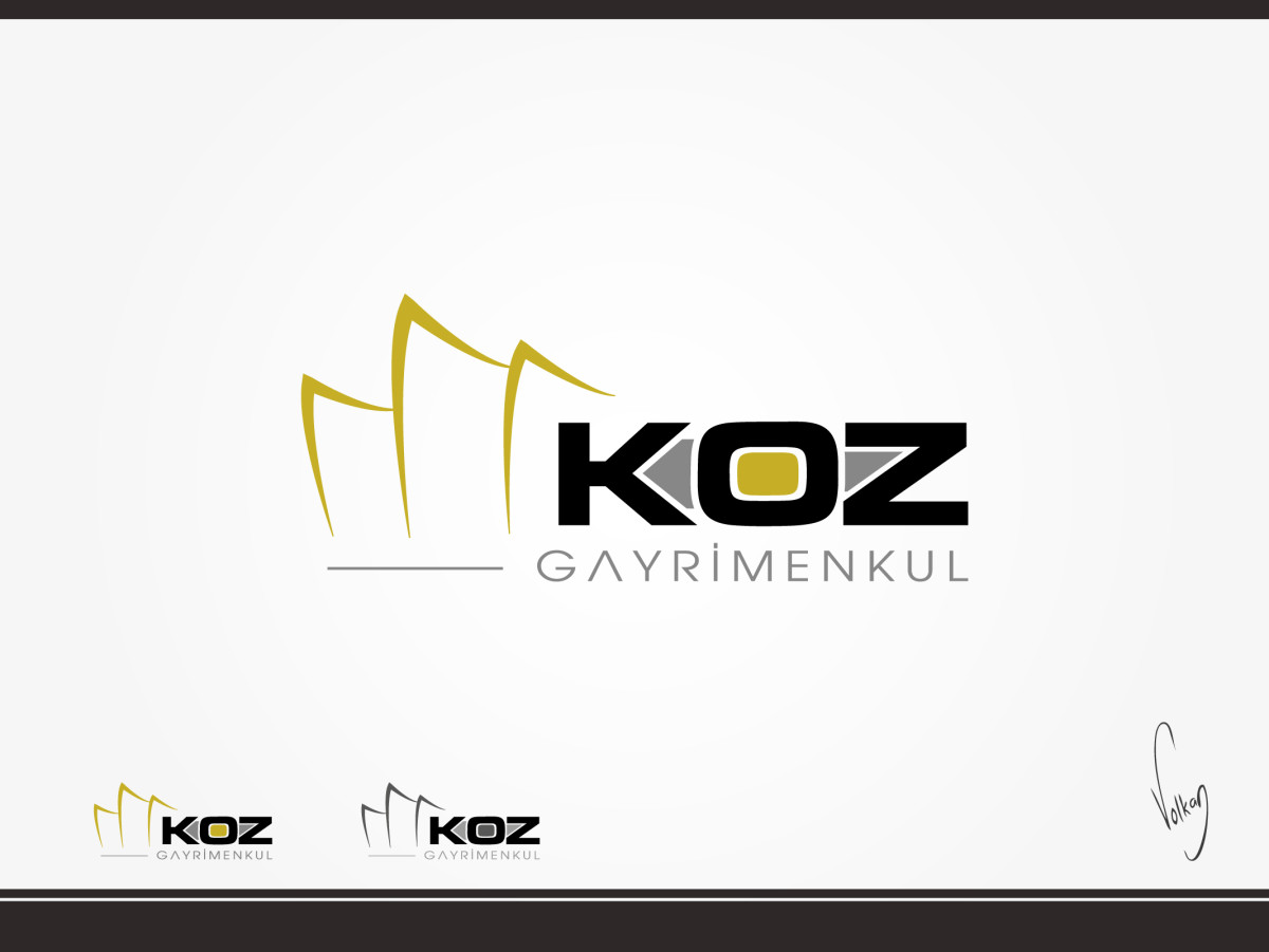 Tasarlayan volkanKocaman-Gayrimenkul Firmamız İçin Logo Tasarım
