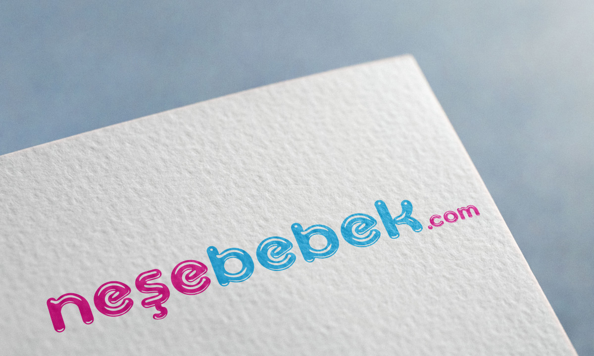 Tasarlayan Ömergrafik-NeşeBebek.com Logo Tasarımı 355x100 px