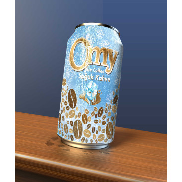 SOĞUK KAHVE AMBALAJ TASARIMI yarışmasına tasarımcı hbgrafik tarafından sunulan  tasarım 