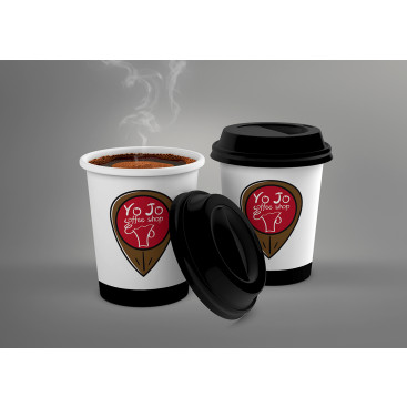 Kahveci Logosu yarışmasına tasarımcı gnc_s tarafından sunulan  tasarım 