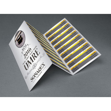 Tur Programları Broşürü yarışmasına tasarımcı GhostSpy tarafından sunulan  tasarım