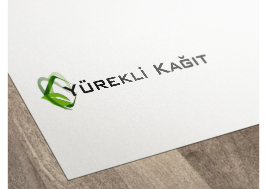 Yürekli Kağıt Yeni Logosunu Arıyor. yarışmasına tasarımcı cansu14 tarafından sunulan  tasarım 