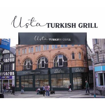İngiltere'de Türk Restoranı -Tabela Logo yarışmasına tasarımcı neharbalin tarafından sunulan  tasarım 