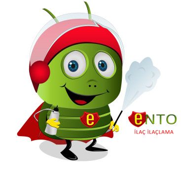 İlaçlama Firması İçin MASKOT yarışmasına tasarımcı DSD tarafından sunulan  tasarım 